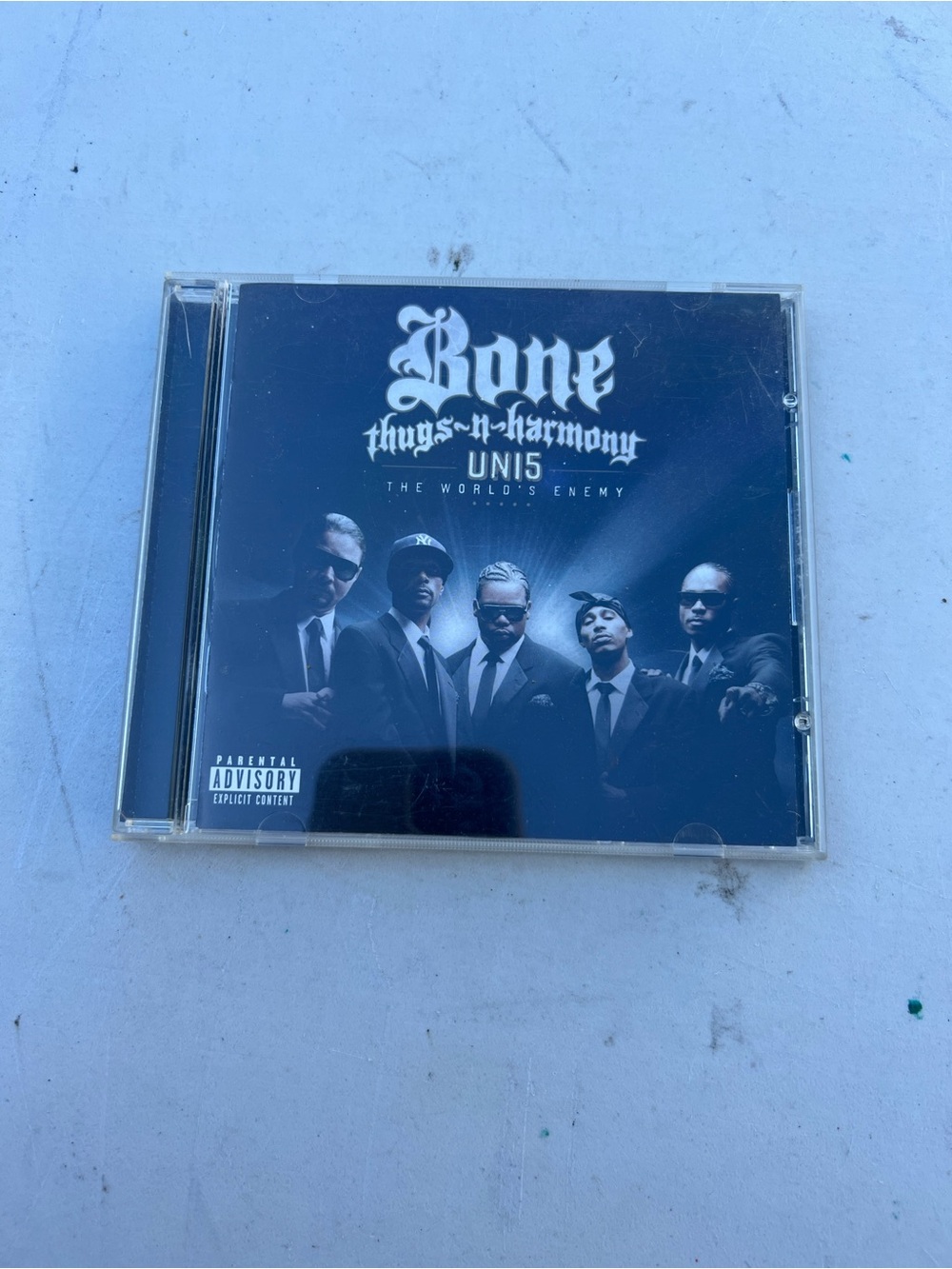 Bone Thugs-n-Harmony UNIS CD - Black Cover with White Logo